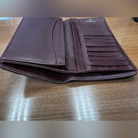 Chanel long lambskin wallet - Picture 7 of 14